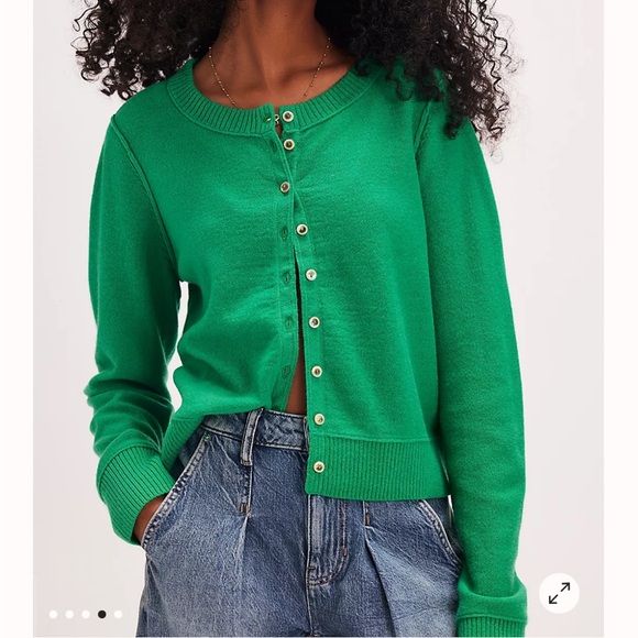 NWT Free people Nocturnal solid Cardi - Picture 4 of 11